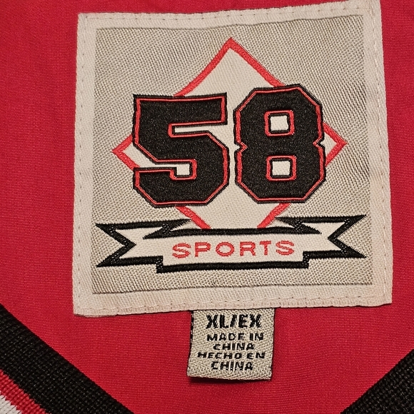 58 Sports Vintage Buckeyes Pullover Windbreaker Jacket | Men's XL - Picture 6 of 10